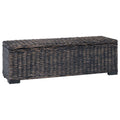 Caixa de Armazenamento Preta 110 x 35 x 45 cm