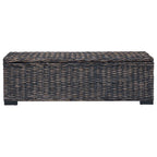Caixa de Armazenamento Preta 110 x 35 x 45 cm