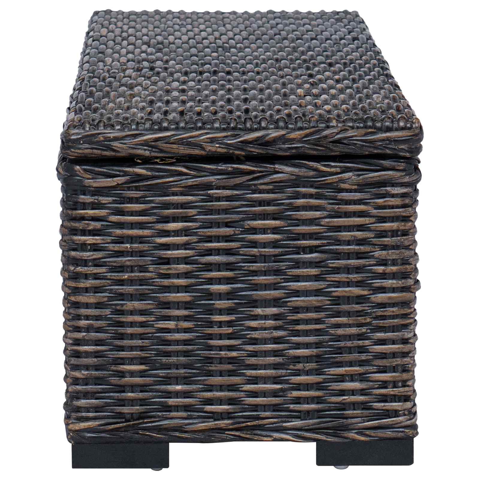 Caja de Almacenamiento Negro 110 x 35 x 45 cm