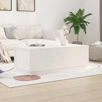 Mesa de centro de madera de pino maciza Ø 42,5x45 cm