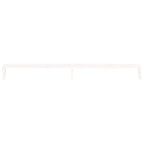 Soporte de monitor madera maciza de pino blanco 100x27x10 cm