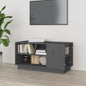 Solid Pine TV Cabinet 80x35x40.5 cm