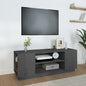 Conjunto de mueble de TV 2 piezas montado la pared madera vieja