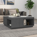 Mesa de centro de madera de pino maciza Ø 42,5x45 cm