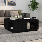 Mesa de centro de madera de pino maciza Ø 42,5x45 cm
