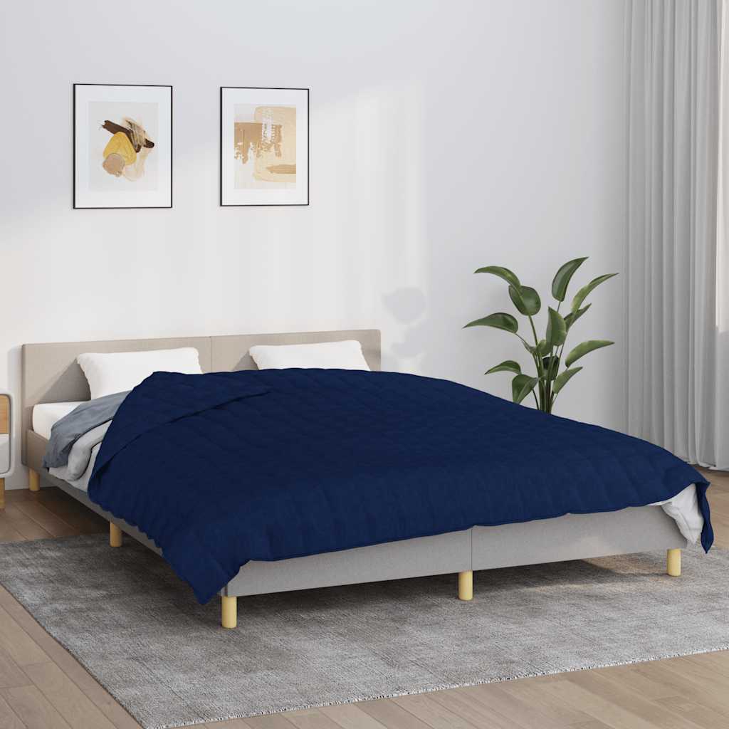 Manta con peso con funda gris 120x180 cm 5 kg tela