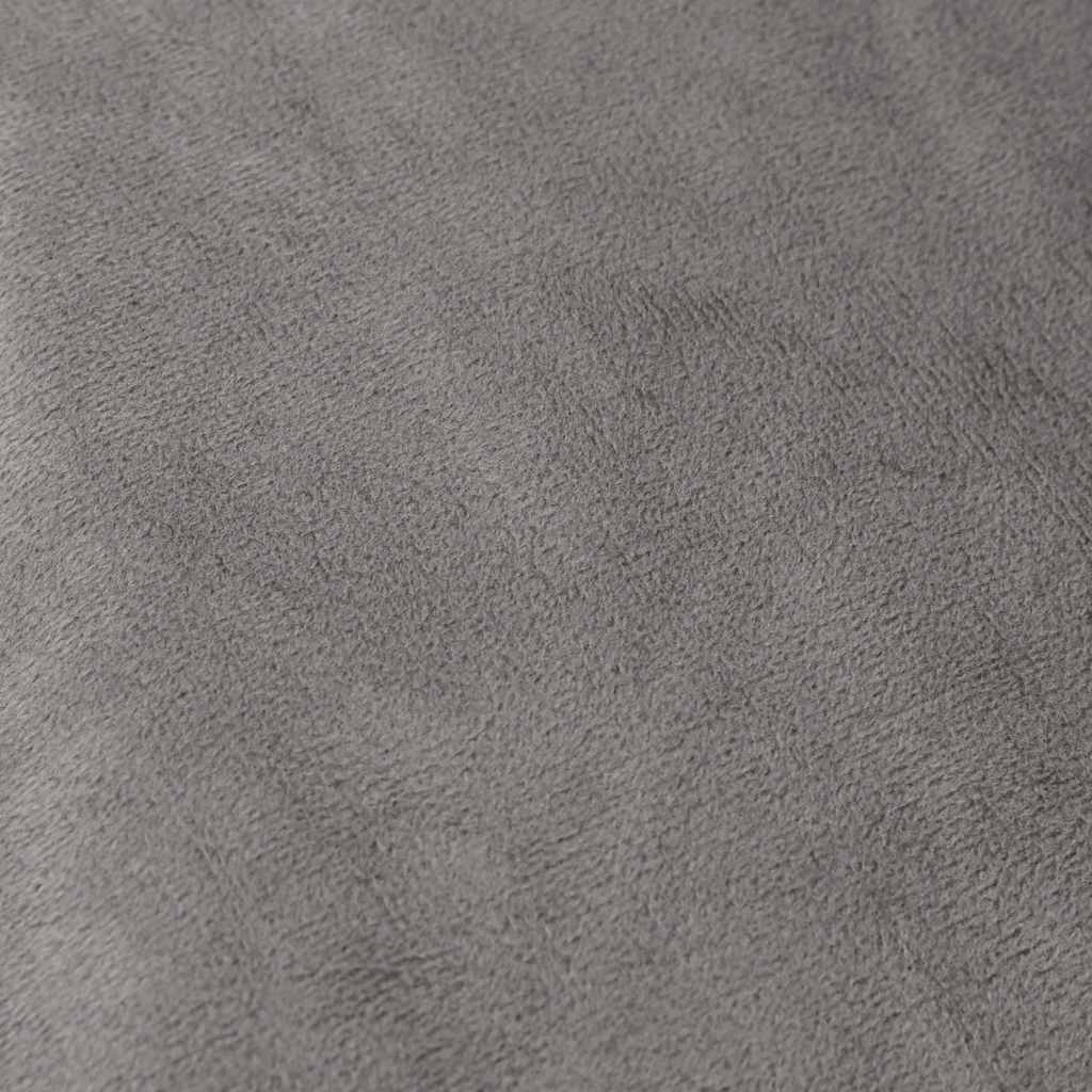 Manta con peso con funda gris 120x180 cm 5 kg tela