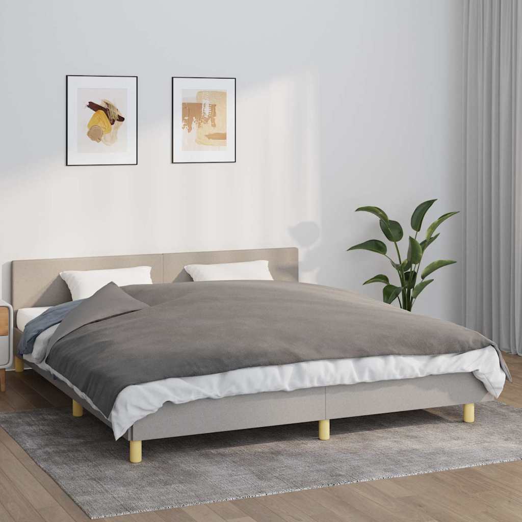 Manta con peso con funda gris 120x180 cm 5 kg tela