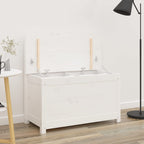 Banco de madera maciza de pino 110x41x76,5 cm