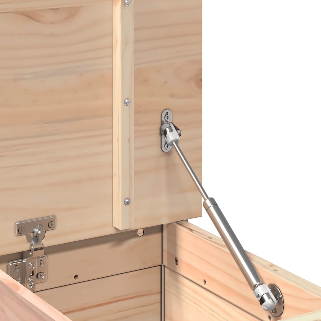 Banco de madera maciza de pino 110x41x76,5 cm