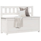 Banco de madera maciza de pino 110x41x76,5 cm