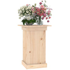 Soporte para plantas madera maciza de pino 40x40x60 cm