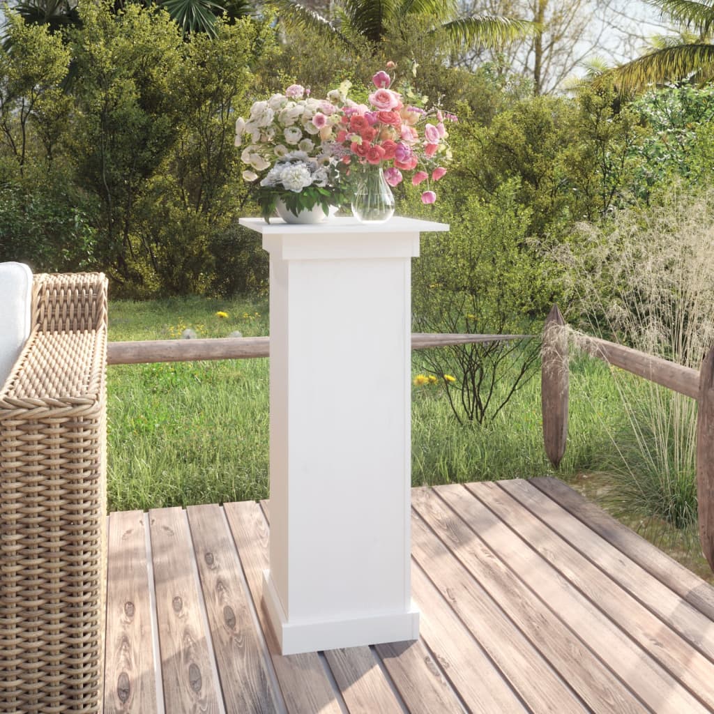 Soporte para plantas madera maciza de pino 40x40x60 cm