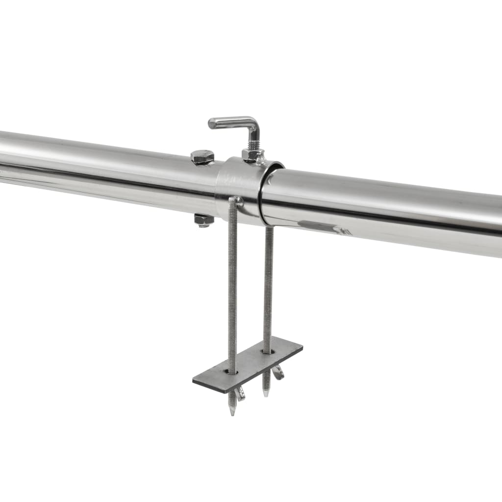 Barbacoa automática con motor acero inoxidable 150x46,5x82,5 cm