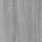 Set de estantería/mueble TV 3 pzas gris Sonoma 180x30x180 cm
