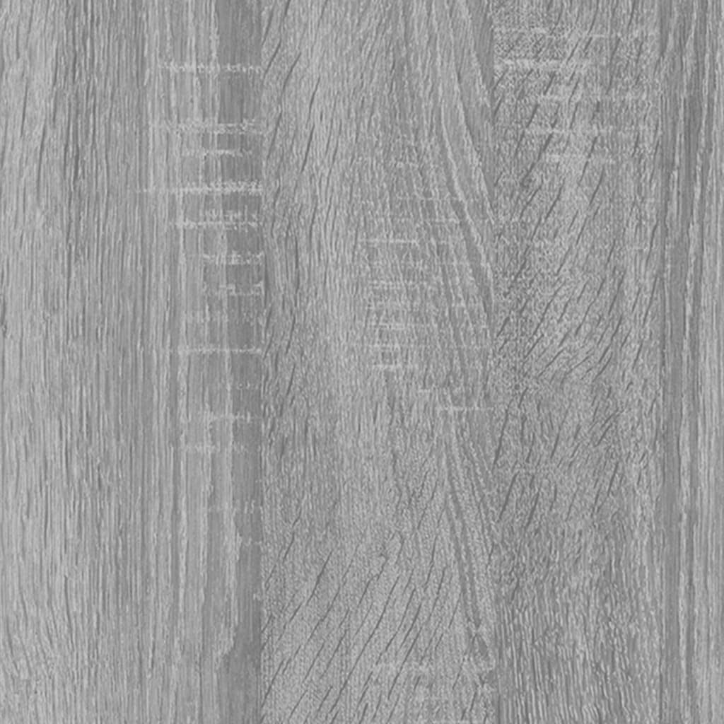 Set de estantería/mueble TV 3 pzas gris Sonoma 180x30x180 cm