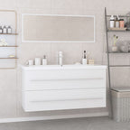 Conjunto de muebles de baño 3 piezas color roble Sonoma