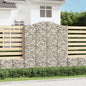 Gabion basket arc shape galvanized iron 100x30x40/60 cm