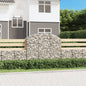 Gabion basket arc shape galvanized iron 100x30x40/60 cm
