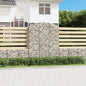 Gabion basket arc shape galvanized iron 100x30x40/60 cm