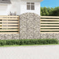 Gabion basket arc shape galvanized iron 100x30x40/60 cm