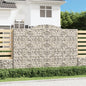 Gabion basket arc shape galvanized iron 100x30x40/60 cm
