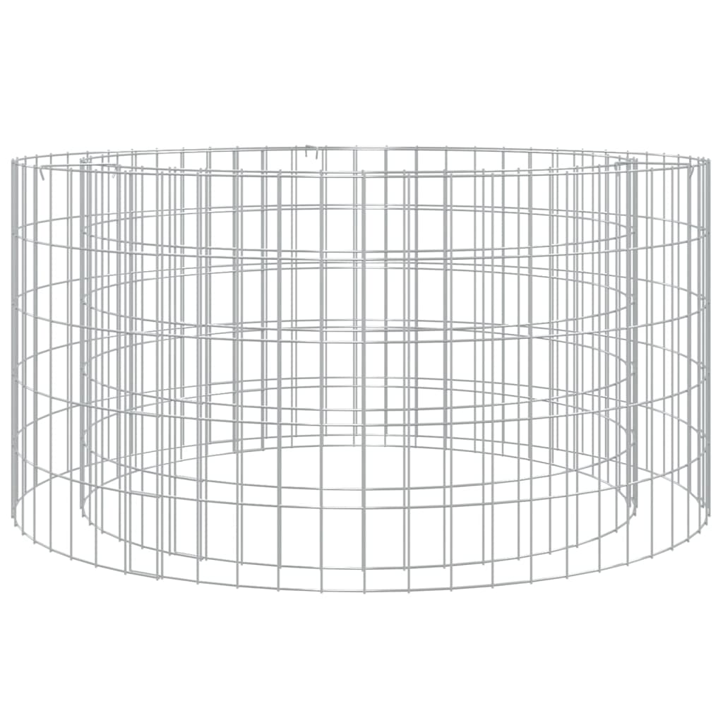 Brasero de gaviones hierro galvanizado Ø100 cm