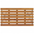 Muebles cafetería plegables 5 pzas madera maciza acacia y acero
