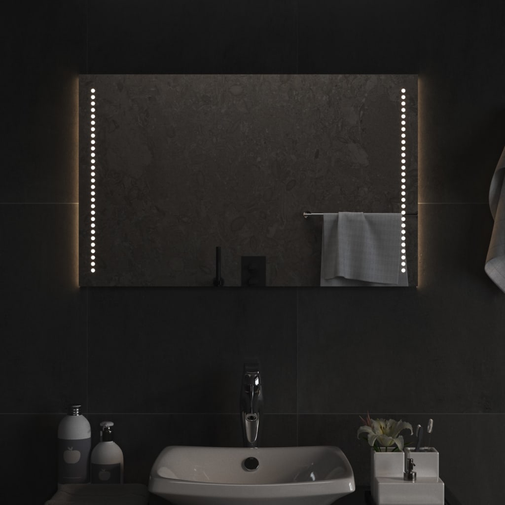 Espejo de baño con LED 100x40 cm