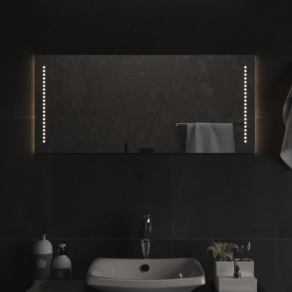 Espejo de baño con LED 100x40 cm