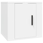 Muebles para TV de pared 2 uds blanco 40x34,5x40 cm