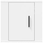 Muebles para TV de pared 2 uds blanco 40x34,5x40 cm