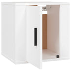 Muebles para TV de pared 2 uds blanco 40x34,5x40 cm