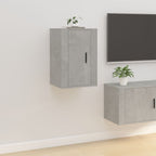 Mueble de pared para TV madera envejecida 30,5x30x30 cm