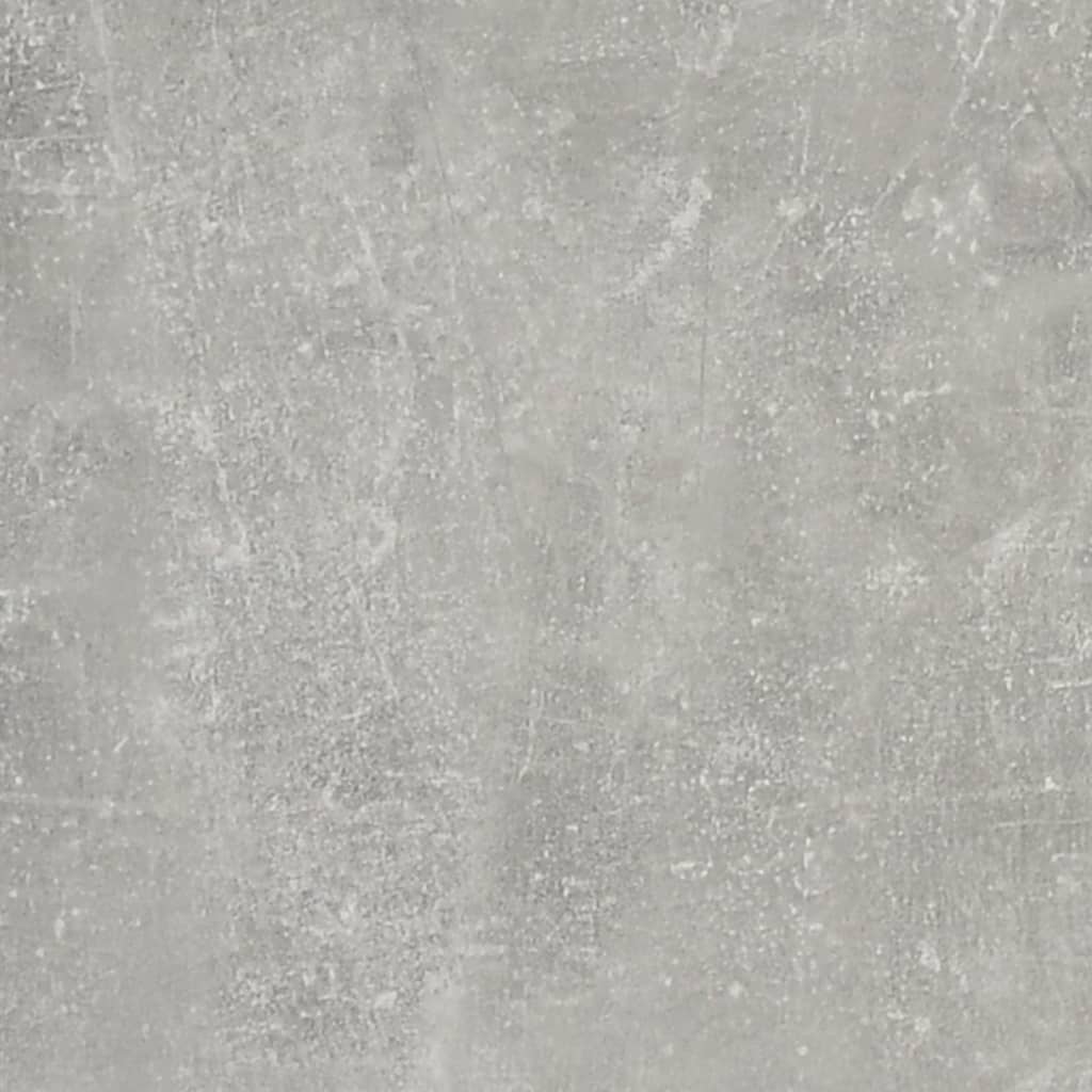 Mesa consola de madera contrachapada gris hormigón 100x39x75 cm