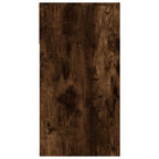 Mesa consola madera contrachapada roble ahumado 100x39x75 cm