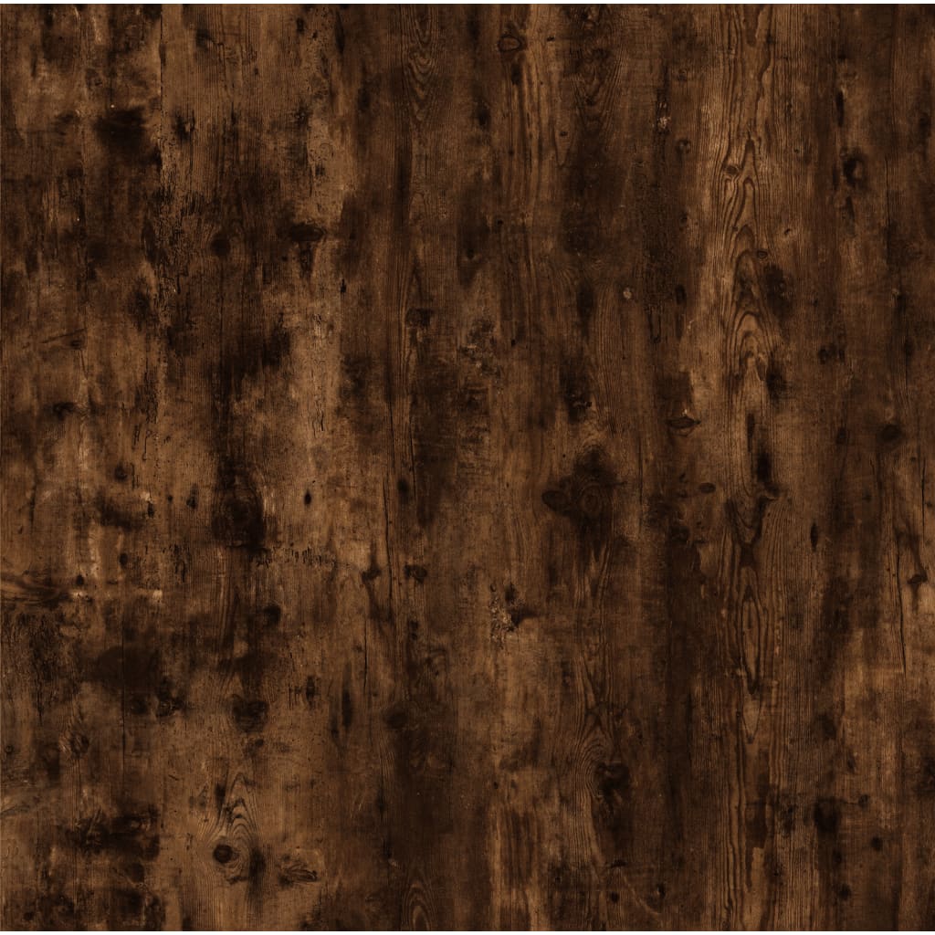 Mesa consola madera contrachapada roble ahumado 100x39x75 cm