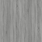 Mesa consola madera contrachapada gris Sonoma 100x39x75 cm