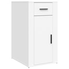 Armario de escritorio madera contrachapada blanco 40x49x75 cm