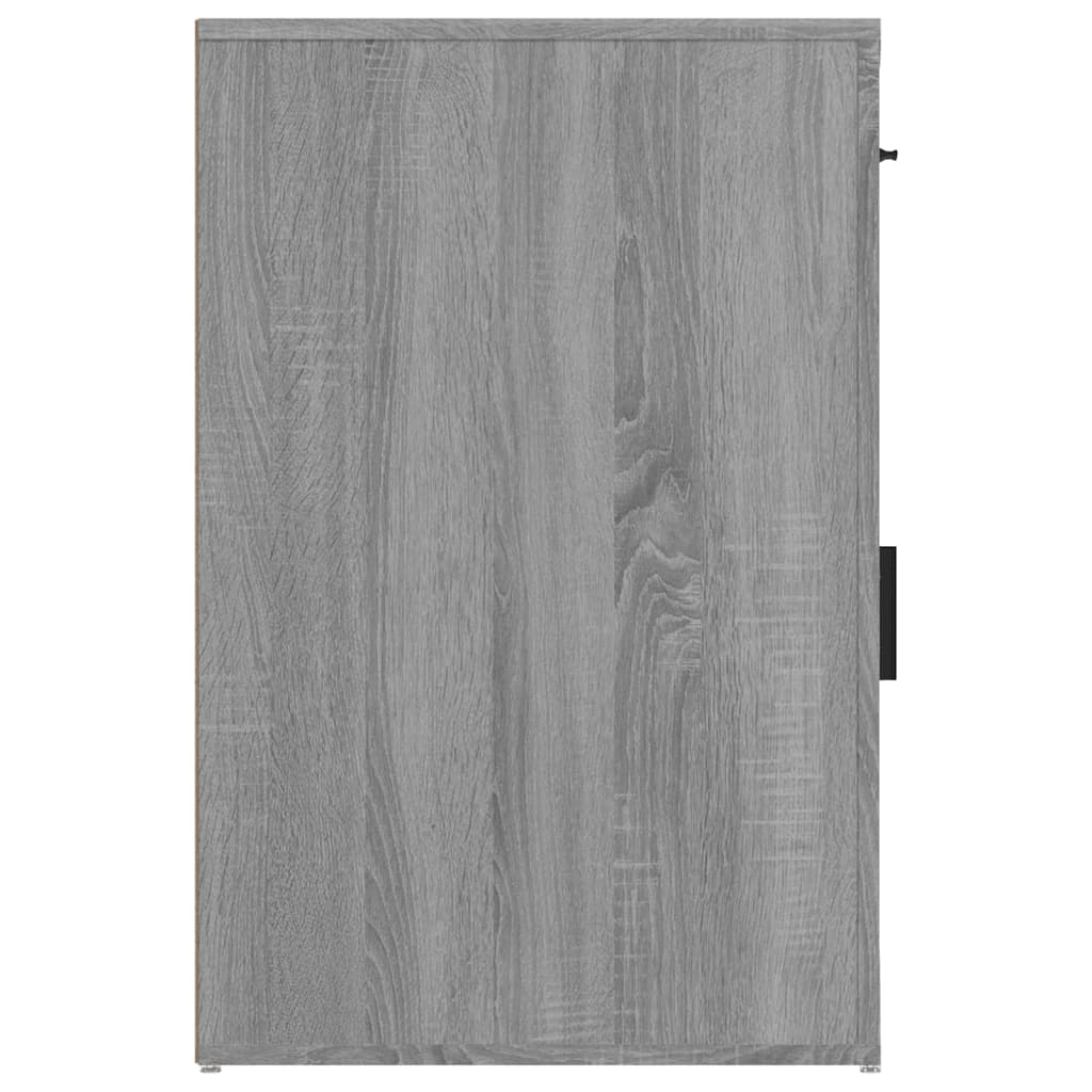 Armario de escritorio contrachapada gris Sonoma 40x49x75 cm
