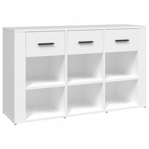 Aparador em contraplacado branco 100x30x59,5 cm