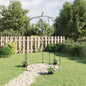 Garden arch black steel Ø180x255 cm