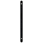 Soportes para cestas colgantes 4 unidades acero negro