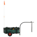 Carrito de pesca con bolsa de acero negro