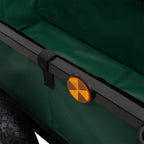 Carrito de pesca con bolsa de acero negro