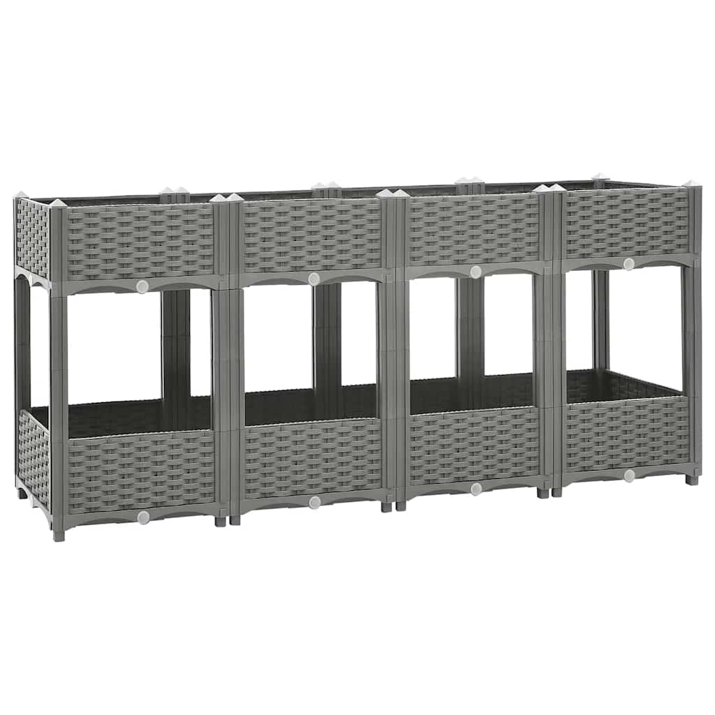 Arriate 120x40x23 cm polipropileno
