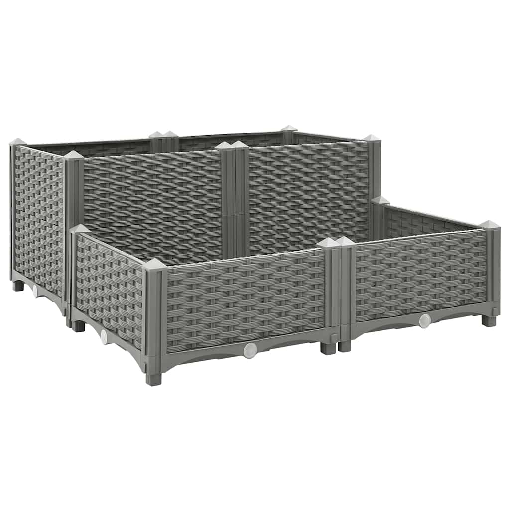 Arriate 120x40x23 cm polipropileno