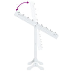 Espejo de pie con LED blanco 34x37x146 cm