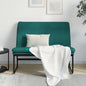 Banco de couro sintético cor capuchino 107x80x81 cm