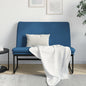 Banco de couro sintético cor capuchino 107x80x81 cm